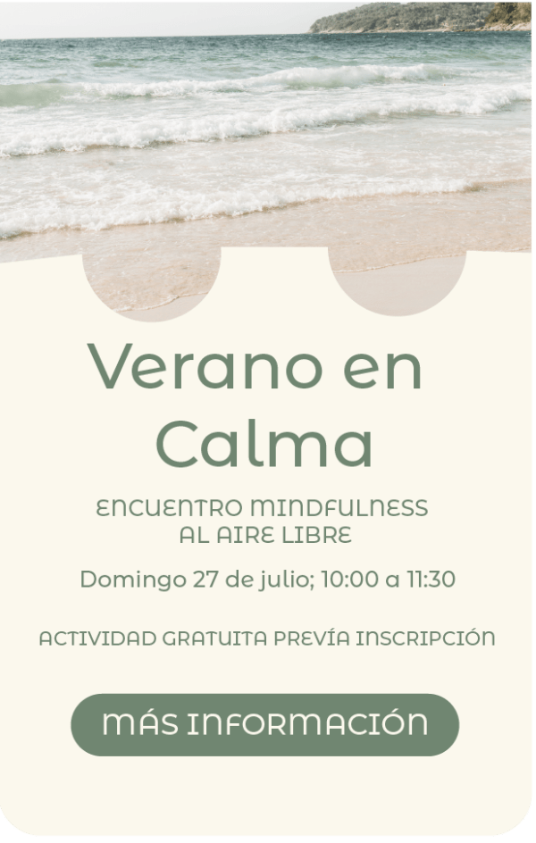 Verano en Calma | Encuentro Mindfulness al aire libre | 27 de julio